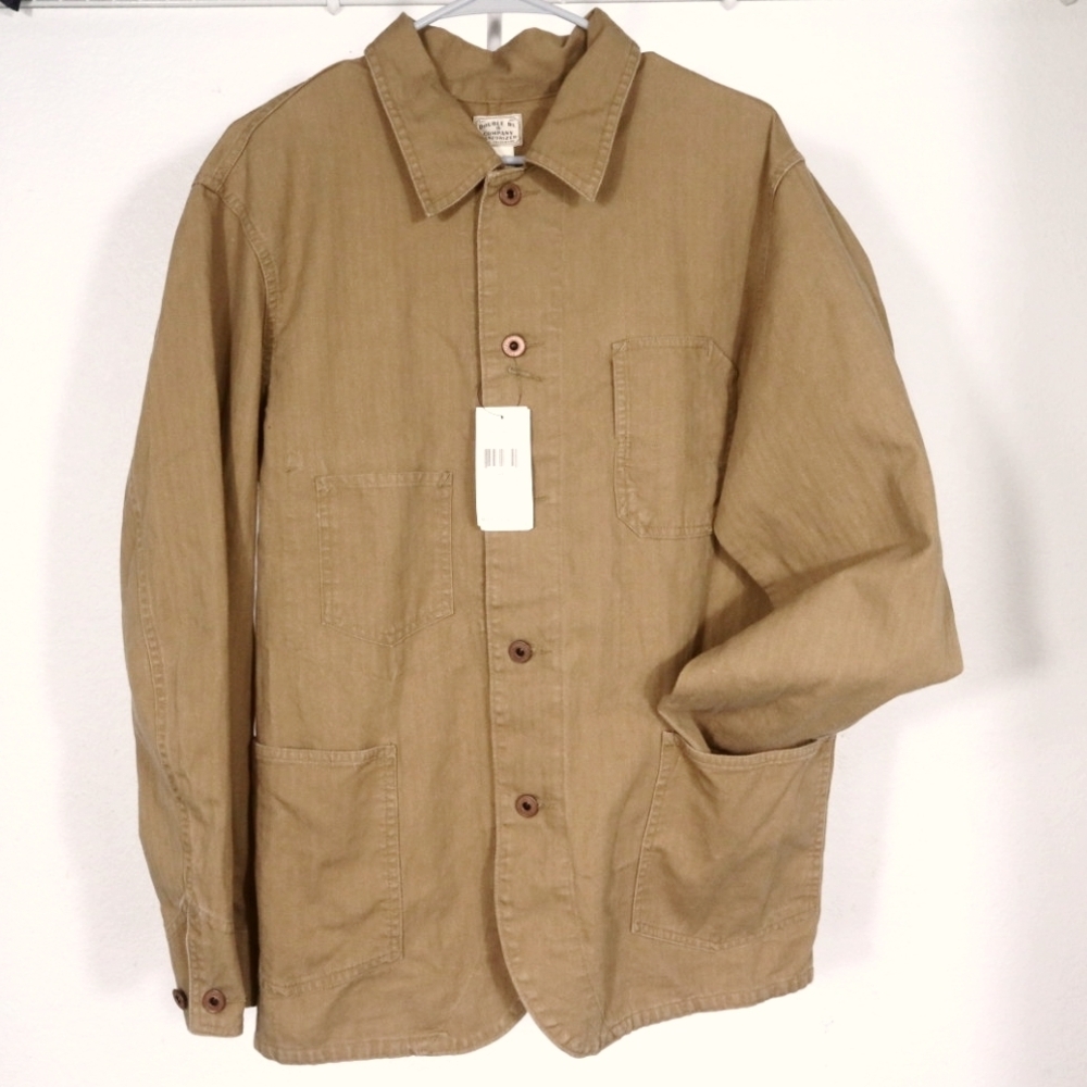 Ralph Lauren Double RL Tan Shirt Jacket
